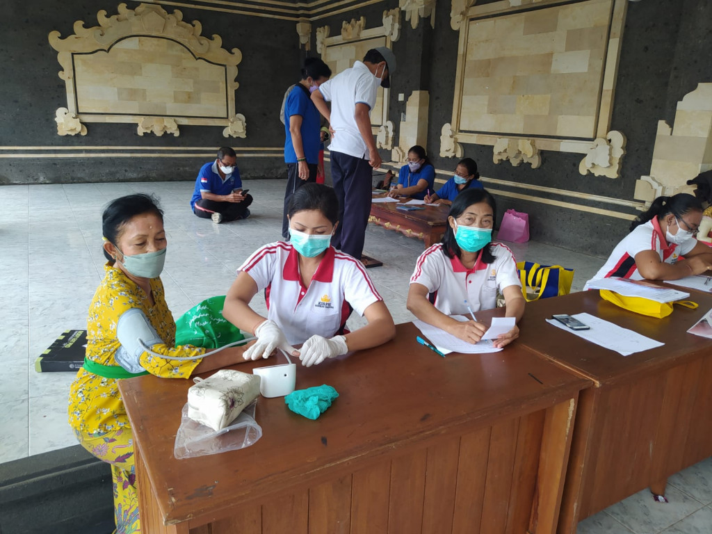 KEGIATAN UPTD PUSKESMAS ABIANSEMAL 1 PADA HARI JUMAT 15 JULI 2022